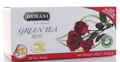 Hermani green tea - Rose